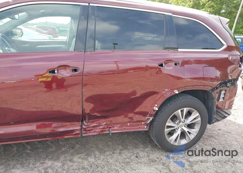 2015 Toyota Highlander Xle V6 из США, поврежденный, VIN 5TDKKRFH4FS039538